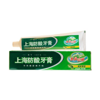 上海防酸牙膏水晶亮丽200克X3支绿茶香清新口气牙龈出血敏感