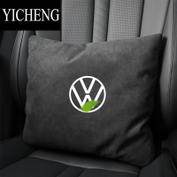 YICHENG适用于领汽车抱枕被可定制朗逸迈腾速腾高尔夫腰靠枕两用折叠