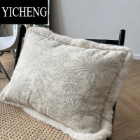 YICHENG福笙 原创设计法式肌理老虎森林抱枕客厅样板间别墅沙发靠垫腰枕