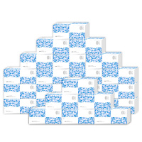 清帕晶蓝3包抽纸巾实惠装家用大号卫生纸餐巾纸宝宝可用纸抽
