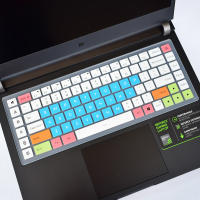 小米游戏本键盘保护膜15.6英寸笔记本电脑贴膜八代i7硅胶贴纸防尘罩垫子gtx1060专用配件全覆盖2019|五彩蓝