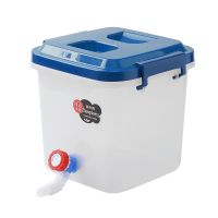 ‍冷‍水‍壶家用20斤饮水桶果汁带盖茶水桶塑料茶台带龙头水桶|‍茶‍蓝‍桶