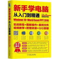 新手学电脑从入门到精通(Windows10+Word\Excel\PPT2016视频自学版)