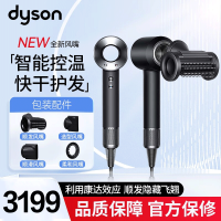 戴森(Dyson)吹风机 Dyson Supersonic 电吹风负离子家用礼物推荐HD15 黑镍色