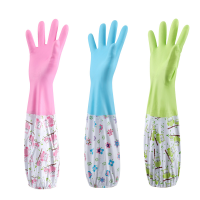 誉丰YL-5116长款加绒保暖防水PVC清洁手套