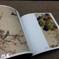 中国画大师经典系列丛书 于非闇/工笔花卉鸟类荷花牡丹蝴蝶等画集