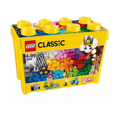 [保税区发货]LEGO乐高 经典创意大号积木盒 10698 4~99岁 积木 益智 儿童成人玩具 送礼