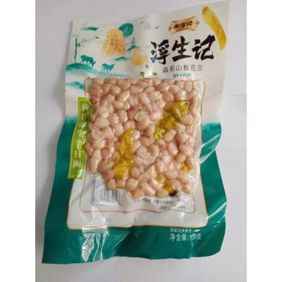 谢李记山椒花生120g