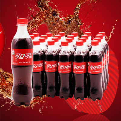 [整箱]可口可乐 Coca-Cola 汽水 碳酸饮料 500ml*24瓶
