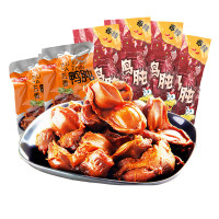 香辣鸭肫肝1000g五香味鸭胗干武汉特产卤味零食品小吃 石钟山