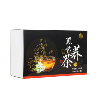 黑苦荞茶500g罐装 全株苦荞 大凉山 饭店酒店茶叶