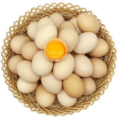 农家土鸡蛋新鲜草鸡蛋笨鸡蛋柴鸡蛋初生蛋实发30枚