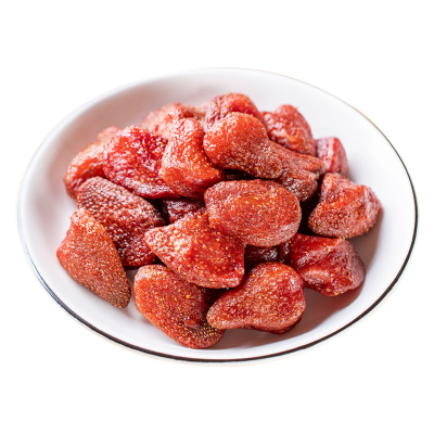 [草莓干500g]蜜饯新鲜风干果脯水果干烘培休闲网红零食