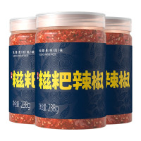 [3瓶]贵州红油糍粑辣椒遵义特产炒辣子鸡辣椒酱 皱椒制作