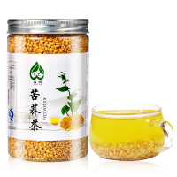 黄苦荞茶麦香型正品罐装500g清香型黄金荞麦茶大麦香茶