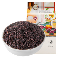紫米1KG墨江新鲜紫色大米黑糯米血糯米团子饭团米饭杂粮粗粮