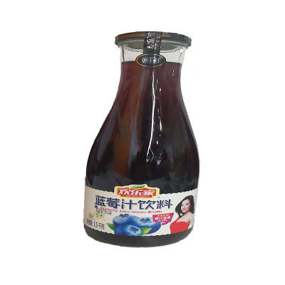 欢乐家蓝莓汁饮料1.5kg(大口玻璃瓶)