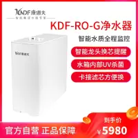 康道夫KDF-RO-G净水器 家用净水器 ro反渗透净水机 集成水路厨房直饮自来水过滤器饮水机