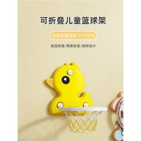 篮球架儿童家用室内可升降投篮免打孔壁挂篮球框幼儿宝宝折叠玩具