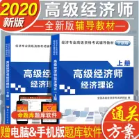 2020新版高级经济师资格考试教材 高级经济师经济理论上下册2020全国经济师高级考试教材经济专业高级资格考试教材用书视