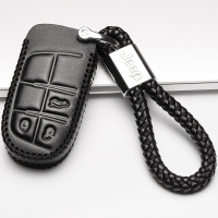 2018款大切诺基钥匙包JEEP专用真皮钥匙套吉普汽车遥控保护套进口汽车钥匙包