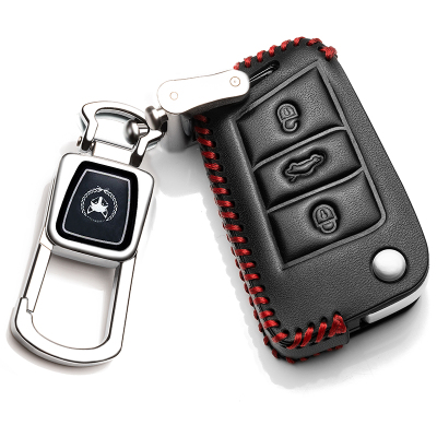 一汽大众2020款高尔夫7嘉旅汽车真皮钥匙包套19款扣高7专用钥匙扣汽车钥匙包