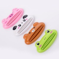 [4个装]可爱卡通动物多用途挤压器挤牙膏器 韩版创意牙膏挤压器