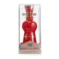 52度珍藏级剑南春52度亚克力罩小酒版100ml 摆柜收藏 小珍剑