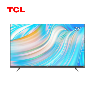 TCL 75S12 高色域(KSF) ●2MIC远场语音/前置音响系统 ●双通道 ●DTMB数字一体电视机