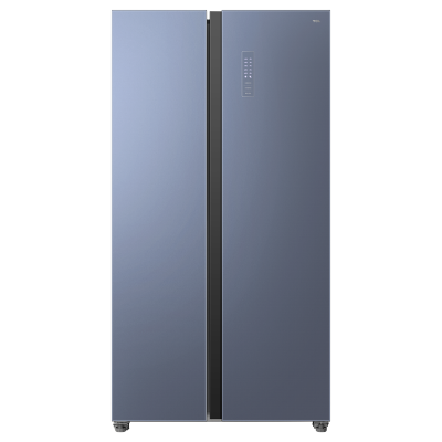 TCL 535升 大容量对开门冰箱 智慧恒温养鲜 智慧动态风冷 深冷速冻 R535P8-S晶釉蓝