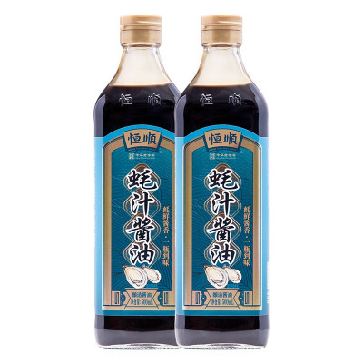 恒顺蚝汁酱油500ml