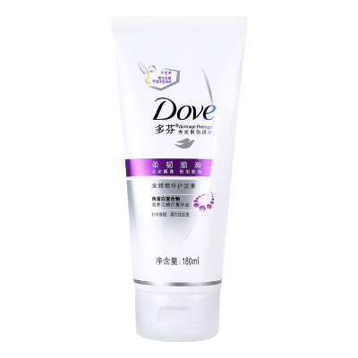 多芬（Dove）柔韧顺滑发膜精华护发素180ml【联合利华】