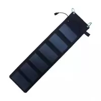 太阳能充电板手机充电器充电宝户外用品防水快充手机移动电源12w|六片十二瓦太阳能充电板快充款 太阳能充电宝