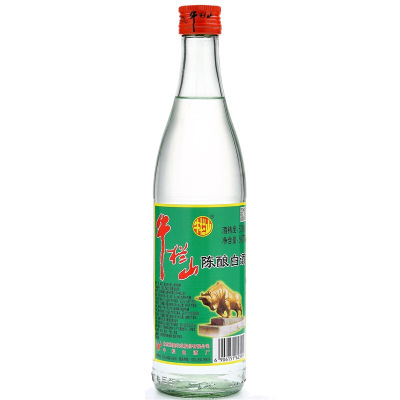 牛栏山 陈酿白酒 52度 500ml*12瓶 整箱装 浓香型白酒 （牛白瓶/白牛瓶）