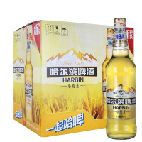 哈尔滨小麦王啤酒8度500ml*12瓶