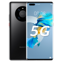 华为(HUAWEI)华为Mate 40 Pro 5G 全网通 8GB+128GB 亮黑色 5nm麒麟9000旗舰芯片 移动联通电信5G智能拍照游戏手机 华为mate40pro5g版