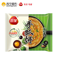 三全 千丝手抓饼 葱香口味 320g （4片）煎饼 葱香手抓饼 快手早餐