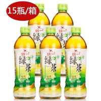 统一（GS）小绿茶 500ml*15瓶 嫩茶味才是好茶味 亲近自然 整箱装