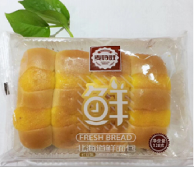 麦特旺北海道鲜面包（红豆味）128g