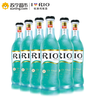 RIO锐澳宾治口味鸡尾酒预调酒洋酒275ml