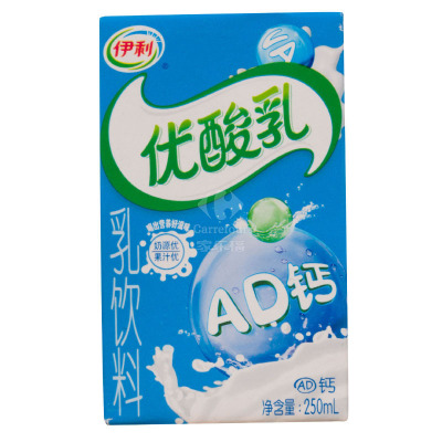 伊利AD钙优酸乳饮品250ml*24