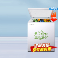 容声(Ronshen)145L冰柜家用冷柜冰淇淋机冷藏冷冻小型卧式囤货冰柜一级冰淇淋机