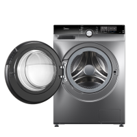 美的滚筒全自动洗衣机洗烘一体机10公斤家用直驱静音变频MD100K1