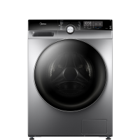 美的(Midea)全自动滚筒洗衣机 10公斤 家用变频 东芝直驱电机 除菌蒸汽洗 不带烘干MG100K1