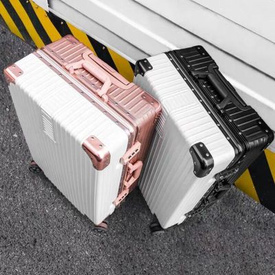 [特价硬箱]韩版行李箱女铝框拉杆箱男旅行箱密码箱登机箱万向轮