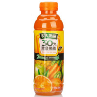 农夫果园30%胡萝卜橙汁苹果味500ml瓶装