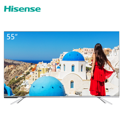 海信(Hisense)HZ55E5D 55英寸 AI声控 MEMC防抖 超薄无边全面屏 4K超高清