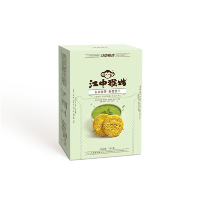 江中猴姑玄米抹茶酥性饼干144g