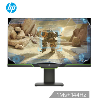 惠普(HP)光影精灵27XQ 27英寸大屏 FHD高性能娱乐家用商务 三边窄边框 游戏办公显示器(黑色)