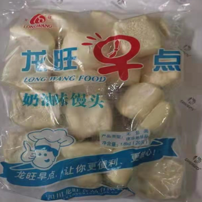 龙旺奶油馒头90g